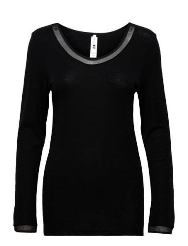 Femilet Julianat-Shirt Long Sleeve Svart