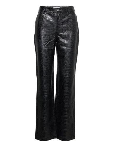 Mayko Bottoms Trousers Leather Leggings-Byxor Black MbyM