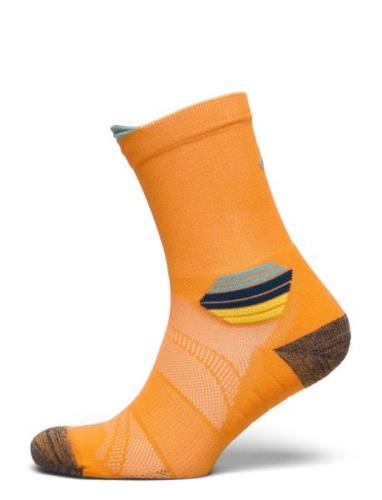 Fujitrail Run Crew Sock Sport Socks Regular Socks Yellow Asics