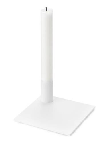 Novoform Square Candle Holder Vit