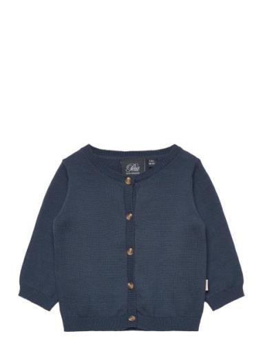 Sofie Schnoor Baby And Kids Lowasb Cardigan Marinblå