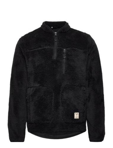 Fat Moose Pine Half Zip Fleece Svart