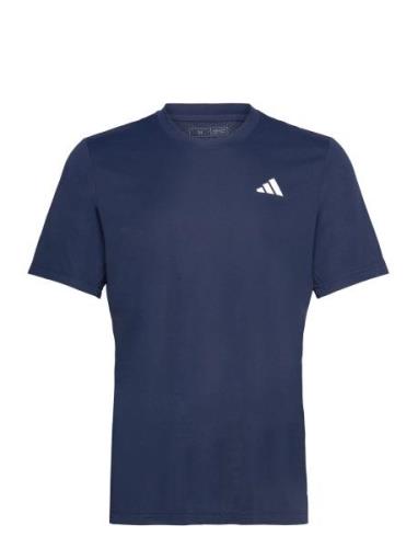 Club Tee Sport T-shirts Short-sleeved Navy Adidas Performance