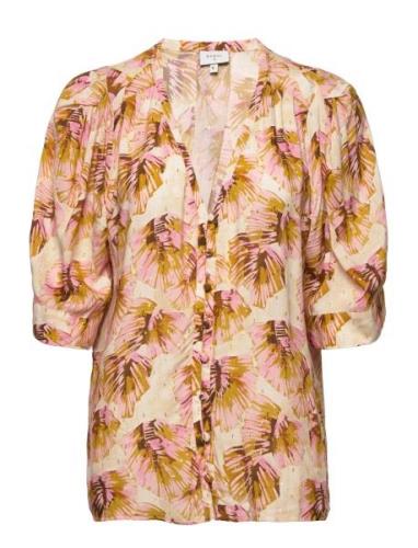 Dante6 Esmay Palm Leaves Blouse Multi/patterned