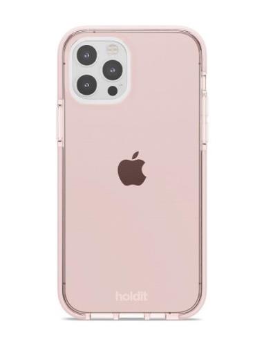 Seethru Case Iph 12/12Pro Mobilaccessoarer-covers Ph Cases Pink Holdit