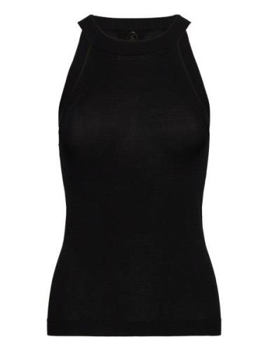 Top Tops T-shirts & Tops Sleeveless Black Rosemunde