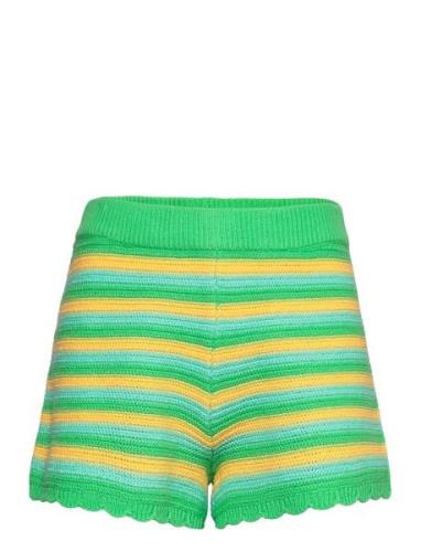 Pcbeddy Hw Knit Shorts Bc Sww Bottoms Shorts Casual Shorts Green Piece...
