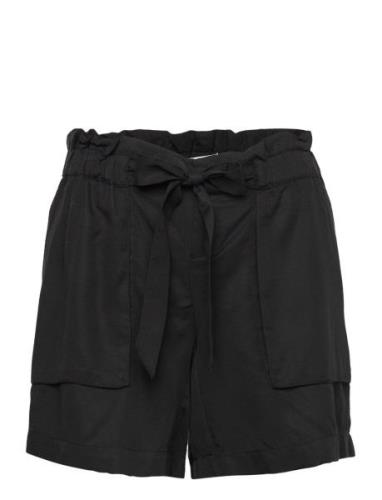 Mlnewbethune Woven Shorts A. Bottoms Shorts Black Mamalicious