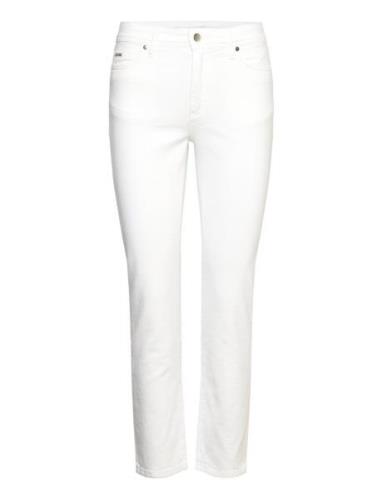 Cara S Jeans Bottoms Jeans Straight-regular White Andiata