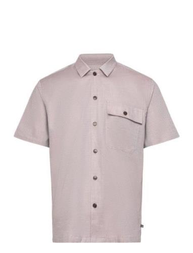 Malennox Tops Shirts Short-sleeved Beige Matinique