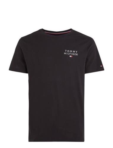 Tommy Hilfiger Cn Ss Tee Logo Svart