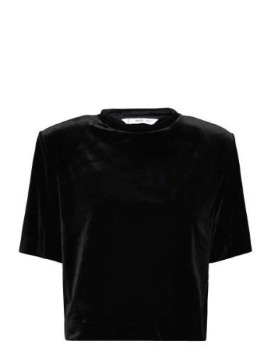 Xluriv Tops T-shirts & Tops Short-sleeved Black Mango