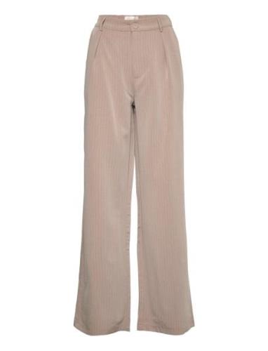 Fqkittay-Pant Bottoms Trousers Suitpants Beige FREE/QUENT