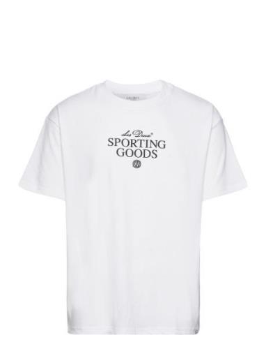 Sporting Goods T-Shirt 2.0 Tops T-shirts Short-sleeved White Les Deux