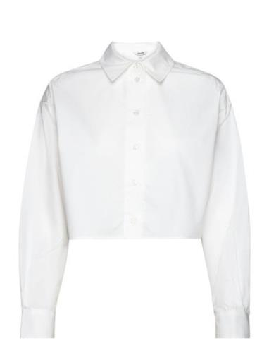 Emele-M Tops Shirts Long-sleeved White MbyM