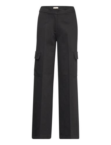 Inessa Pants Bottoms Trousers Cargo Pants Black Notes Du Nord