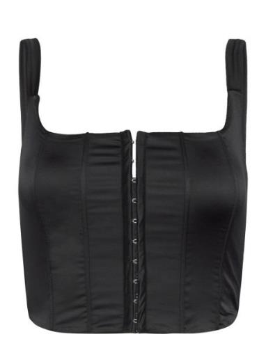 Gina Tricot Hook And Eye Corset Svart