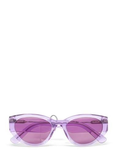 06M Light Purple Accessories Sunglasses D-frame- Wayfarer Sunglasses P...