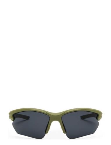 Rate Accessories Sunglasses D-frame- Wayfarer Sunglasses Khaki Green M...