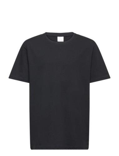T Shirt Regular Solid Tops T-shirts Short-sleeved Black Lindex