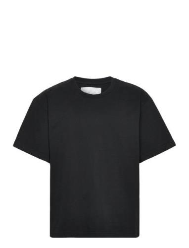 Gp Heavy Tee - Black Tops T-shirts Short-sleeved Black Garment Project