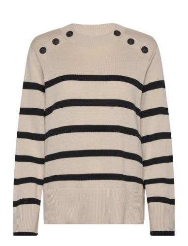 Fqmonday-Pullover Tops Knitwear Jumpers Beige FREE/QUENT
