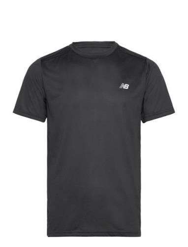 Sport Essentials T-Shirt Sport T-shirts Short-sleeved Black New Balanc...
