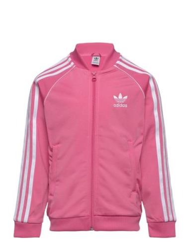 Sst Track Top Sport Sweat-shirts & Hoodies Sweat-shirts Pink Adidas Or...