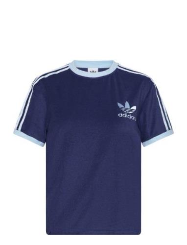 Terry 3S Tee Sport T-shirts & Tops Short-sleeved Navy Adidas Originals