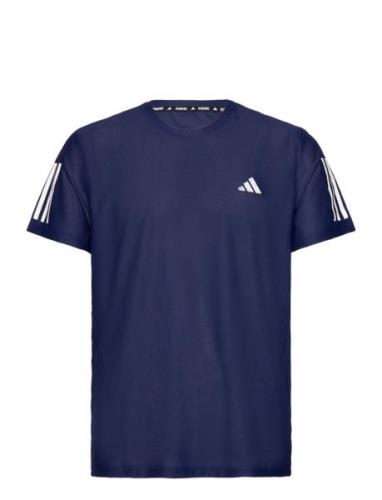 Own The Run T-Shirt Tops T-shirts Short-sleeved Navy Adidas Performanc...