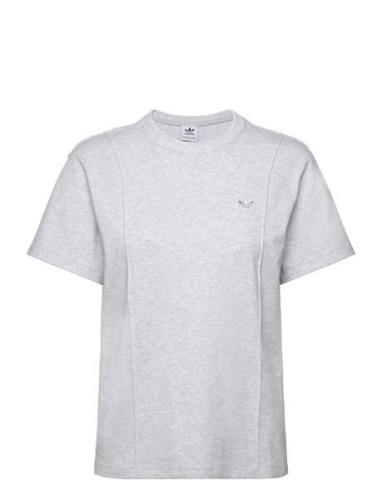 Ess T-Shirt Sport T-shirts & Tops Short-sleeved Grey Adidas Originals