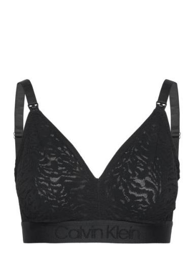 Unlined Bralette Lingerie Bras & Tops Soft Bras Bralette Black Calvin ...