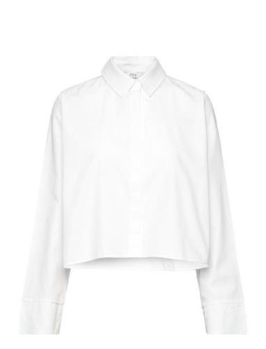 Entapeti Ls Shirt 7005 Tops Shirts Long-sleeved White Envii