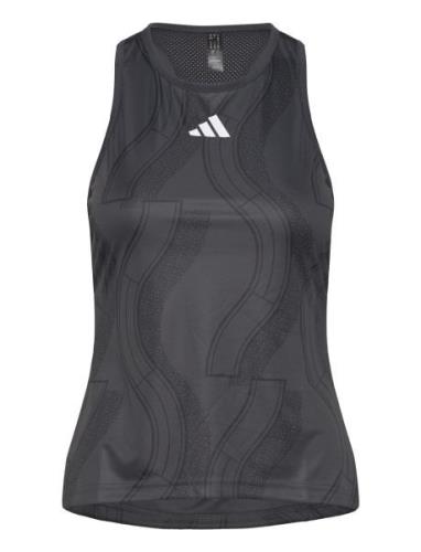 Adidas Performance Club Graphic Tank Svart