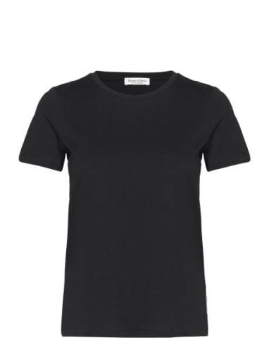 T-Shirts Short Sleeve Tops T-shirts & Tops Short-sleeved Black Marc O'...