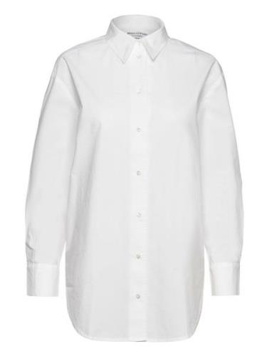 Shirts/Blouses Long Sleeve Tops Shirts Long-sleeved White Marc O'Polo