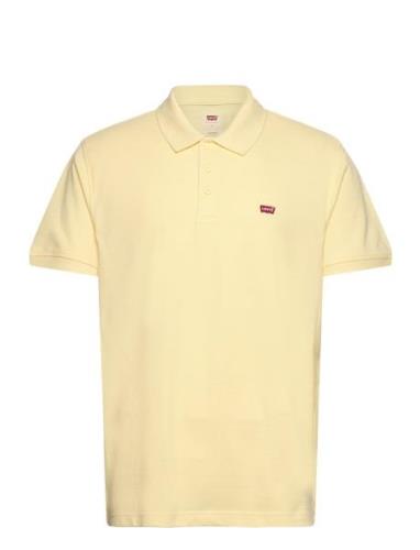 Levis Hm Polo French Vanilla Tops Polos Short-sleeved Yellow LEVI´S Me...