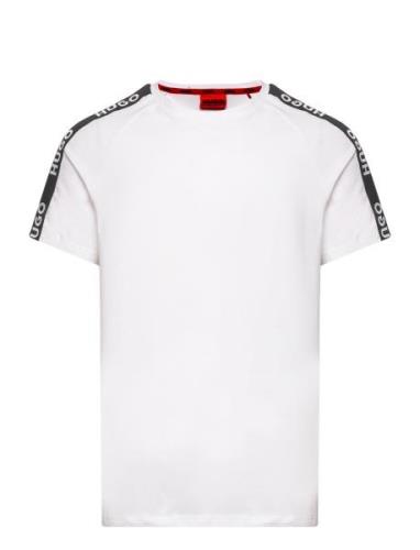 Sporty Logo T-Shirt Designers T-shirts Short-sleeved White HUGO