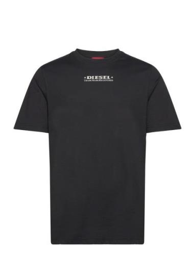 T-Just-L4 T-Shirt Tops T-shirts Short-sleeved Black Diesel