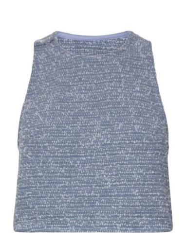 REMAIN Birger Christensen Bold Weave Racerback Top Blå