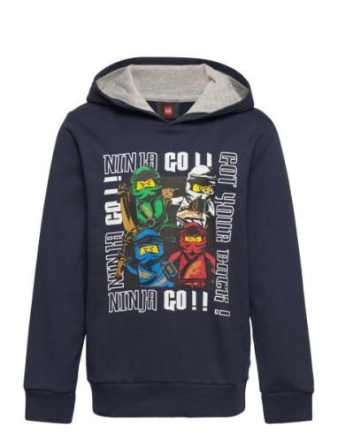 Lwstorm 618 - Sweatshirt Tops Sweat-shirts & Hoodies Hoodies Navy LEGO...