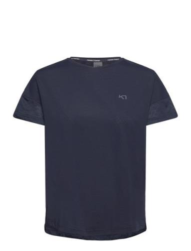 Vilde Air Tee Sport T-shirts & Tops Short-sleeved Navy Kari Traa