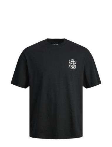 Jjdirk Tee Ss Crew Neck Tops T-shirts Short-sleeved Black Jack & J S