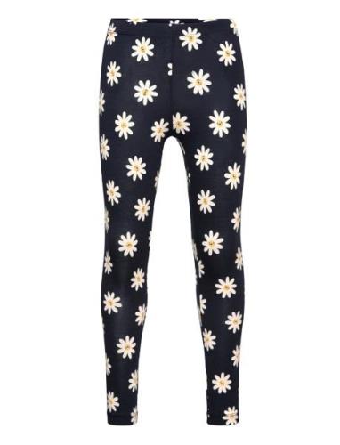 Nmfvivian Aop Legging Bottoms Leggings Navy Name It