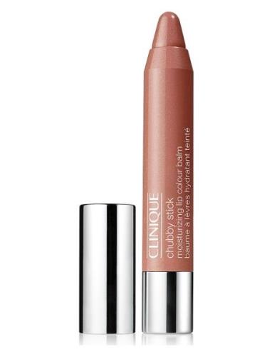 Chubby Stick Moisturizing Lip Colour Balm Läppbehandling Pink Clinique