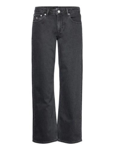 Sophie Lw Str Cg4181 Bottoms Jeans Straight-regular Black Tommy Jeans