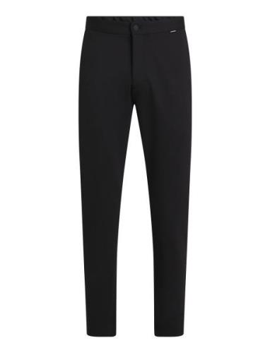 Comfort Knit Tapered Pant Bottoms Trousers Chinos Black Calvin Klein