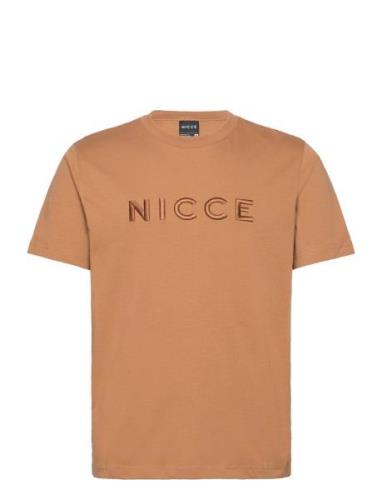 Mercury T-Shirt Tops T-shirts Short-sleeved Brown NICCE