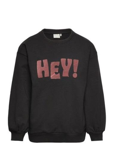 Minymo Sweatshirt Ls Svart