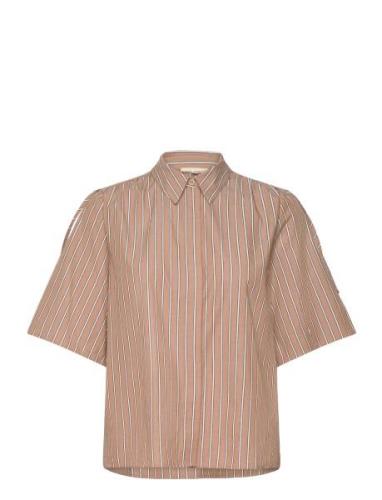 Esrikka Ss Shirt Tops Shirts Short-sleeved Multi/patterned Esme Studio...